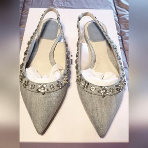 Christian Dior slingback flats